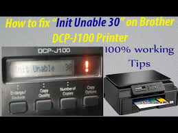But do trust all of the ball. Brother Dcp J100 Init Unable 30 Fixed How To Fix Unable To Print 30 Brother All Inkjet Printer Youtube