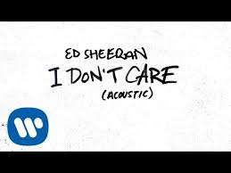 Ed Sheeran I Don T Care Acoustic Official Audio Youtube