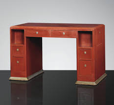 A Lacquered Wood And Nickel Plated Metal Desk By Dominique And Katsu Hamanaka Circa 1929 Only One Ex Art Deco Interior Design Art Deco Furniture Art Deco Desk
