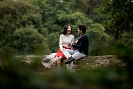 Bayangkan pantai yang indah, air terjun tropis yang spektakuler, atau pemandangan lembah yang bagus sekali untuk lokasi. London Chinese Pre Wedding Photography Richmond Park Carolyn Wilfred