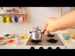 S2 Ep62 Pressure Cooker Cooking Chiken Rice Kitchen Set Real Cooking Food Youtube Tiny Cooking Kids Toy Kitchen Doll Diy Crafts