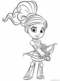 Princess belle waiting for prince coloring pages to color, print and download for free along with bunch of favorite belle coloring page for kids. Nella The Princess Knight Coloring Pages Tv Film Printable 2020 05424 Coloring4free Coloring4free Com
