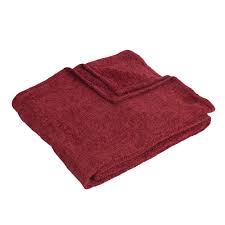 Drape on your sofa or on your bed for extra as an example linea textured chenille throw, purple, red is currently available for just £35 from house. Wilko Red Chenille Throw 125 X 150cm Wilko
