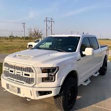 super clean color matched barricadeoffroad raptor style front bumper do you like the all white look ameri ford trucks f150 white truck ford trucks ford trucks f150
