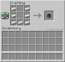 How To Make A Cauldron In Minecraft