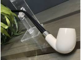This means you will only taste the tobacco in the smoke. Meerschaum Churchwarden Pipe