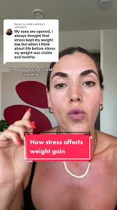 Replying to @caitlin.whitty ‼️How stress leads to weight gain Often times  we associate stress with weight loss but here’s the real truth: when we are  in a state of stress we increase our cortisol ...