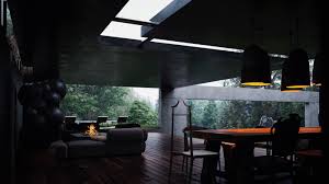 A Sublime Japanese Home Rendered In Ukraine S Capital Gartenhaus Haus Und Architektur