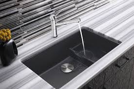 30 kitchen sink lordear 30 inch drop in topmpunt ledge workstation sink deep single bowl 16 gauge stainless steel luxury kitchen sinks 4 5 out of 5 a typical 33 by 22 inch sink will fill a 36 inch base cabinet. Blanco 519453 29 Inch Undermount Single Bowl Granite Sink With 8 Inch Bowl Depth 80 Granite Heat Resistant Up To 536 F And Platform Area With Stainless Steel Colander White