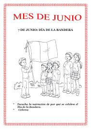 El 07 de junio, se celebra el día de la bandera en conmemoración del aniversario de la batalla de arica acontecida durante la guerra del pacífico. Calendario Escolar Del Mes De Aprende Con Miss Kamila Facebook