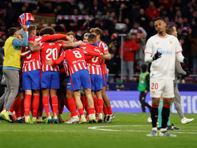 Así le hemos contado la victoria del Atlético de Madrid ante el Sevilla en Liga | Fútbol | Deportes | EL PAÍS