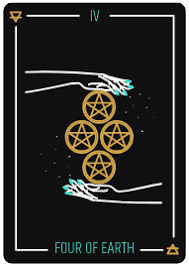 General meaning and interpretation (upright) in a general context, the four of pentacles tarot card can indicate that you are holding on to people, possessions, situations or past issues. Four Of Pentacles Tarot Card Meaning Astrology Com