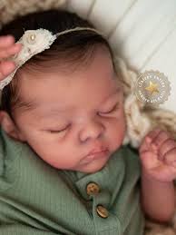 Reborn Kit Andrea Arcello Reborn Doll Ashley Haven By Izzy Zhao 18" Full  Limbs