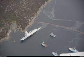 Erlend radio and radar logs from the collision between the norwegian frigate hnoms helge ingstad, nato. Video Norwegian Frigate Intentionally Grounded After Collision With Tanker Usni News
