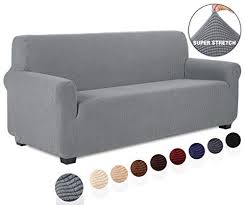 Tianshu Housse De Canape 3 Placejacquard Housse De Canape Extensible Extensible Avec Accoudoirs Revetement De Housse De Canape Extensible Housse Canape Housses