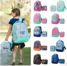 Etsy Monogrammed Matching Backpack Lunchbox Set Edit Description