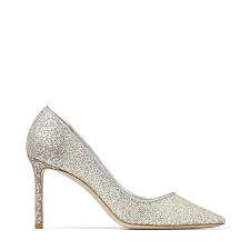 Последние твиты от jimmy choo (@jimmychoo). Silver Glitter Tulle And Metallic Nappa Pointy Toe Pumps Romy 85 Spring Summer 2021 Jimmy Choo