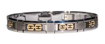 This men's tungsten bracelet features brushed finish links with high polished sides, and an id center striped with black carbon fiber inlay. Mens Tungsten Carbide Bracelet With Black Carbon Fiber Gold Ip Inlay Buy Online In Andorra At Andorra Desertcart Com Productid 15380372