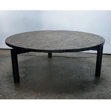 Mid century modern slate top coffee table for sale at 1stdibs Antique French Slate Coffee Table Inner Gardens