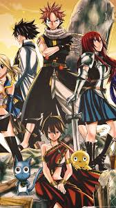 Each of our wallpapers can be downloaded to fit almost any device, no matter if you're running an android phone, iphone, tablet or pc. Wallpapers Fairy Tail Erza Scarlet Lucy Heartfilia Natsu Dragneel Desktop Background