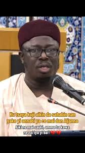 Allah ya saka alher Sheikh