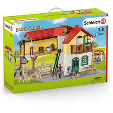 Schleich spielteppich und ähnliche produkte aktuell günstig im preisvergleich. Schleich 42442 Farm World Spielteppich Bauernhof Schleich Mytoys