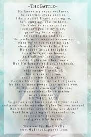 The Battle Spiritual Warfare Prayers Christian Poems Spiritual Warfare