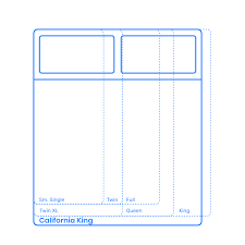 Cal king prioritizes length, while standard king offers maximum width. California King Bed Dimensions Drawings Dimensions Com