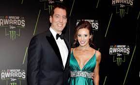 Kyle busch delivers his championship speech during the nascar cup series awards in nashville and makes sure to single out team owner joe gibbs, crew chief adam stevens, and of course, his wife samantha. Nascar Star Wife Hid Devastating Secret On Banquet Red Carpet They Hope Sharing Will Help The Samantha And Kyle Busch Bundle Of Joy Fund