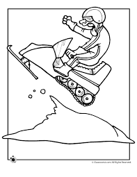 When it gets too hot to play outside, these summer printables of beaches, fish, flowers, and more will keep kids entertained. Drawings Snowmobile Skidoo Transportation Printable Coloring Pages