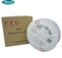 Mitsubishi Eska Fiber Optic Light Cable Single Core 0.75mm Plastic End  Emitting Fiber Optics
