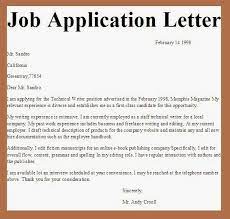 The job application is called bewerbung in germany and usually consists of three parts: Job Order Application Letter 21 Sample Work Application Letters