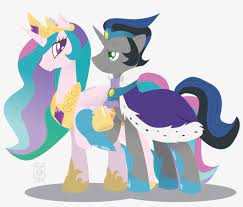 Celestia X Sombra By Inspectornills - My Little Pony Princess Celestia King  Sonic Transparent PNG - 1024x791 - Free Download on NicePNG
