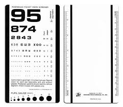 Rosenbaum Pocket Vision Screener Near 20 800 To 20 20