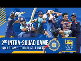 Deepak chahar smashed an unbeaten 82 in the 2nd odi to lead india to a win.afp. Team India S 2nd Intra Squad Game India Tour Of Sri Lanka 2021 Youtube