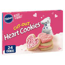 Wheat protein isolate, baking powder (sodium aluminum phosphate. Pillsbury Ready To Bake Cut Out Heart Cookies Walmart Canada