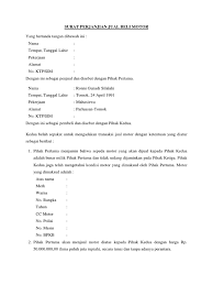 #jualbelitanah #aktajualbeli #perjanjianjualbelicontoh surat perjanjian jual beli tanah ini tentunya sangat berguna bagi anda yang hendak menjual maupun. Contoh Surat Jual Beli Motor