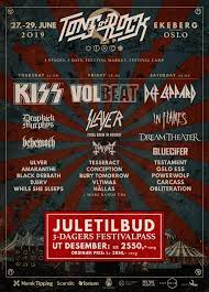 Festivalen ble første gang arrangert på fredriksten festning i halden i 2014, og har siden starten etablert seg som den ledende festivalen for hard rock og heavy metal i norge. Tons Of Rock 2019 Metal De