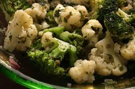 Line a large baking sheet with parchment paper. Herbed Cauliflower And Broccoli Salad Help For Doing A Vegan Thanksgiving Dinner Pictures Chowhound