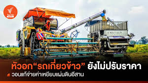 หัวอก“รถเกี่ยวข้าว”ยังไม่ปรับราคา วอนแก้จ่ายค่าเหยียบแผ่นดินอีสาน | Thai  PBS News ข่าวไทยพีบีเอส