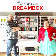You can cut images and fonts on cardstock, vinyl, vellum, fabric. Dreambox Review Amazing Craft Room Organization Jennifer Maker