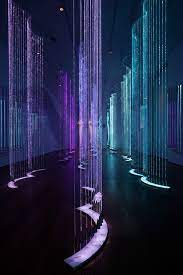 It S Nice That Light Artist Bruce Munro Creates An Ethereal Arctic Inspired Treat Light Art Installation Light Installation Installation Art