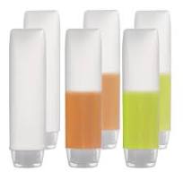 Amazon.com: OTO 6 Pack Travel Size Plastic Squeeze Bottles for Liquids,  30ml/1 Fl. Oz TSA Approved Makeup Toiletry Cosmetic Containers : Beauty &  ...