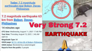 The epicentre, with a depth of 10 kilometres was located about 95 kilometres from the davao city. Ksmzcgpnbdsfnm