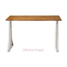 Beautiful ikea desk/table polished wood top metal frame 63 w x 31.5 d x 28.25 h. Ikea Idasen White Desk Cutout Wood Desk Top Solid Wood Desk Wood Desk