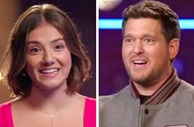 Cura u američkom Voiceu rekla da joj je obitelj iz Hrvatske, Bublé  uzviknuo: "I moja"