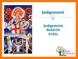 Judgement tarot card shows up when the seeker will turn their highest calling in life into a profession. Tarot Judgement Health Manifested