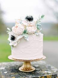 Glamorous Romantic Irish Manor House Wedding Inspiration Simple Wedding Cake Elegant Wedding Cakes