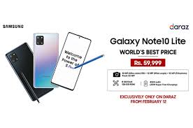 Samsung galaxy note 10 lite's previous price in bangladesh starting at bdt. Samsung Galaxy Note 10 Lite On Daraz Nepal Price Specs