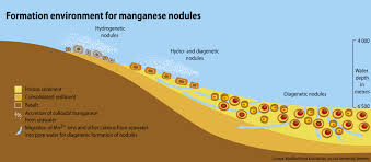 The term is also applied to rounded masses of manganese minerals that occur on some parts of the ocean floor. Formation Environment For Manganese Nodules Grid Arendal